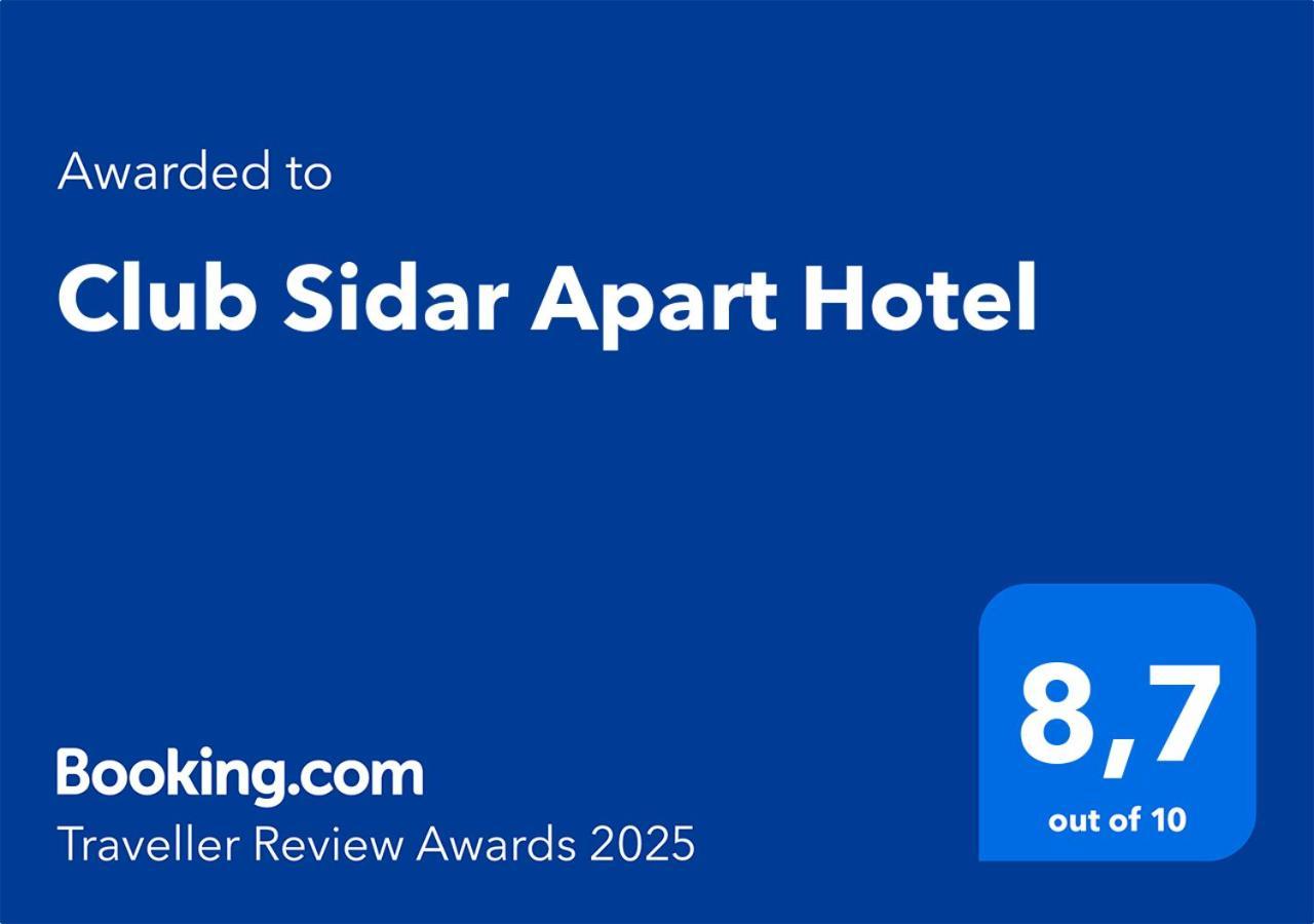 Club Sidar Apart Hotel Alanya Luaran gambar